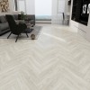 SPC Herringbone Ivory White