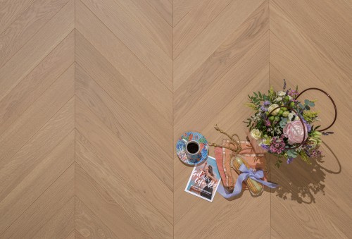 OAK RAW SIENNA CHEVRON